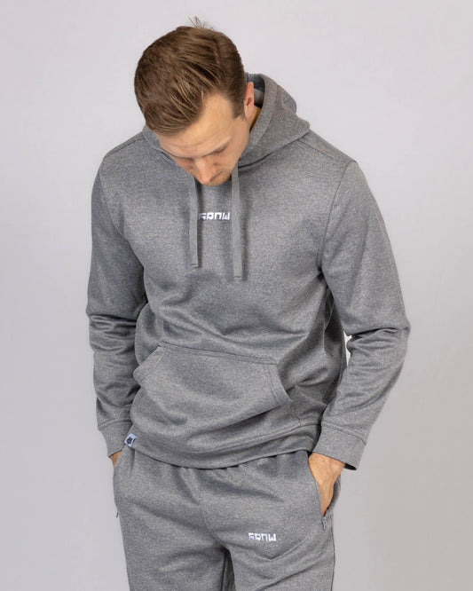 Hoodie 'REST' - Grey - Men