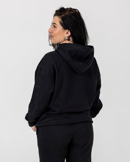 Hoodie 'LOOSE' - Black - Women