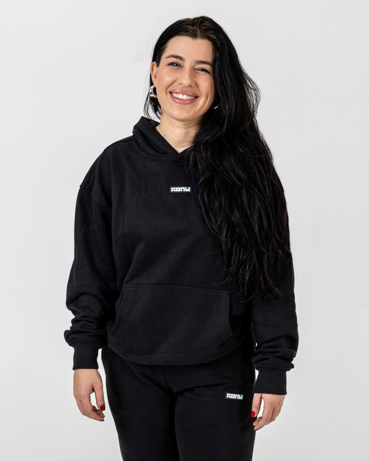 Hoodie 'LOOSE' - Black - Women