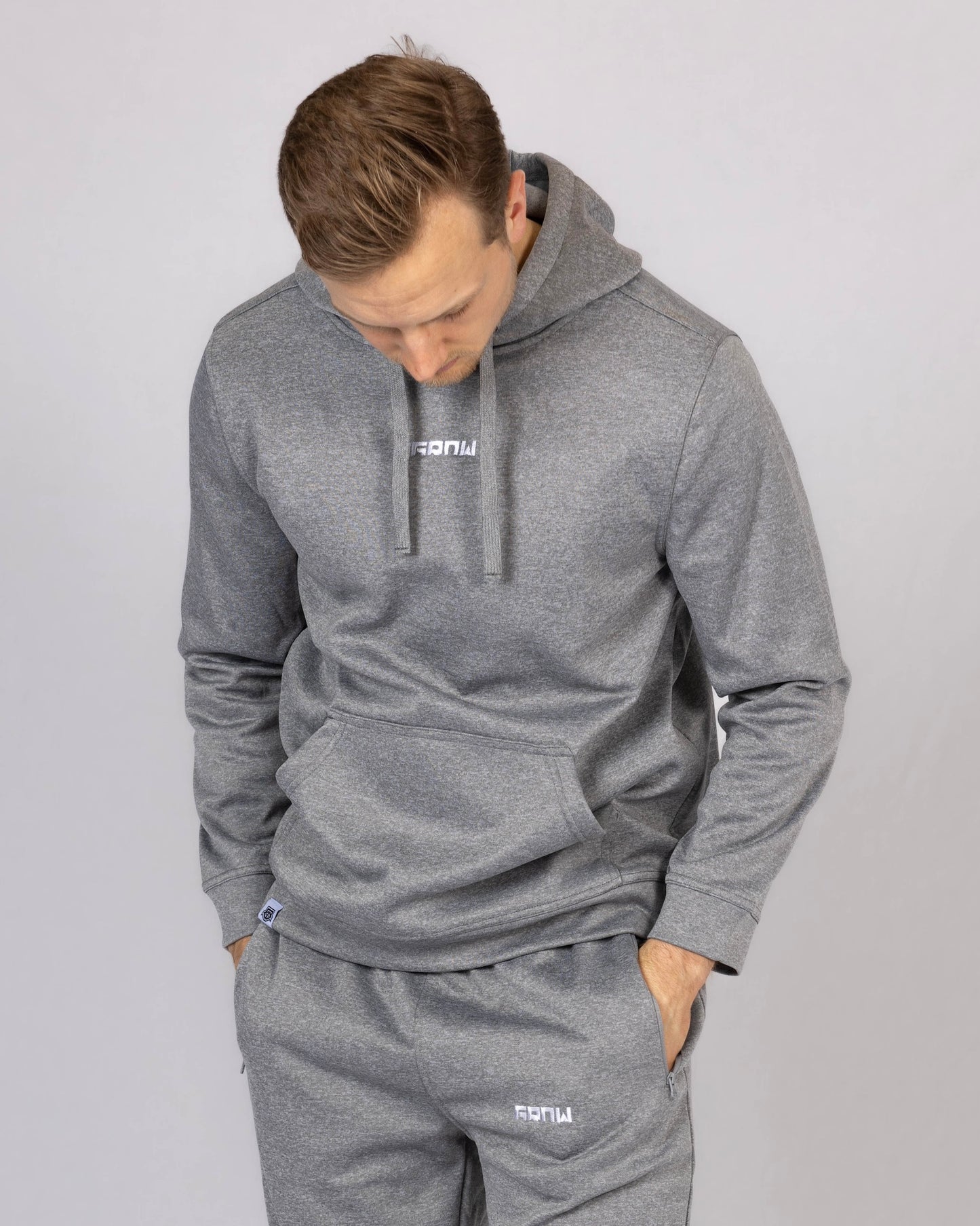 Bundle Hoodie & Joggers 'REST' - Grey - Men