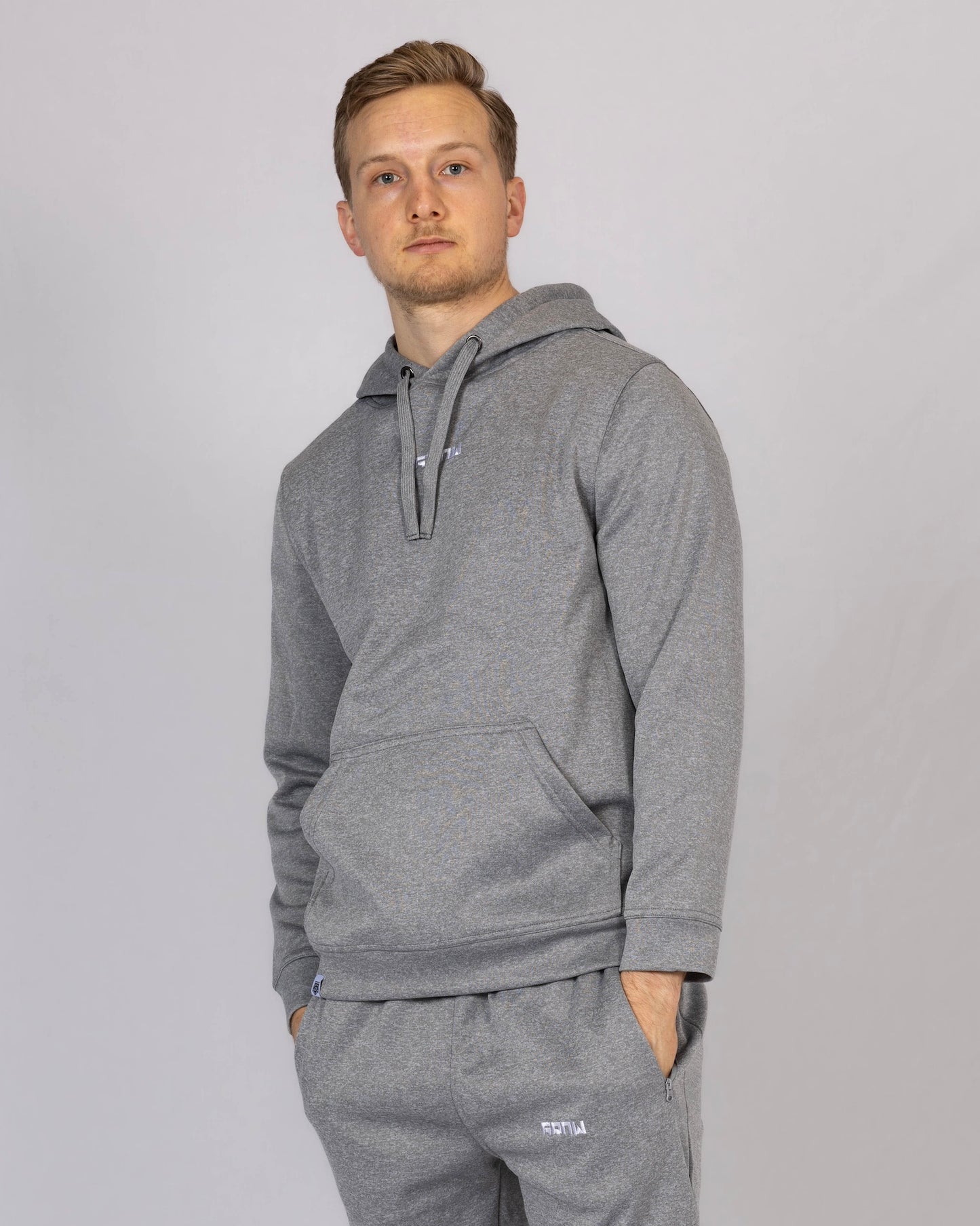 Bundle Hoodie & Joggers 'REST' - Grey - Men