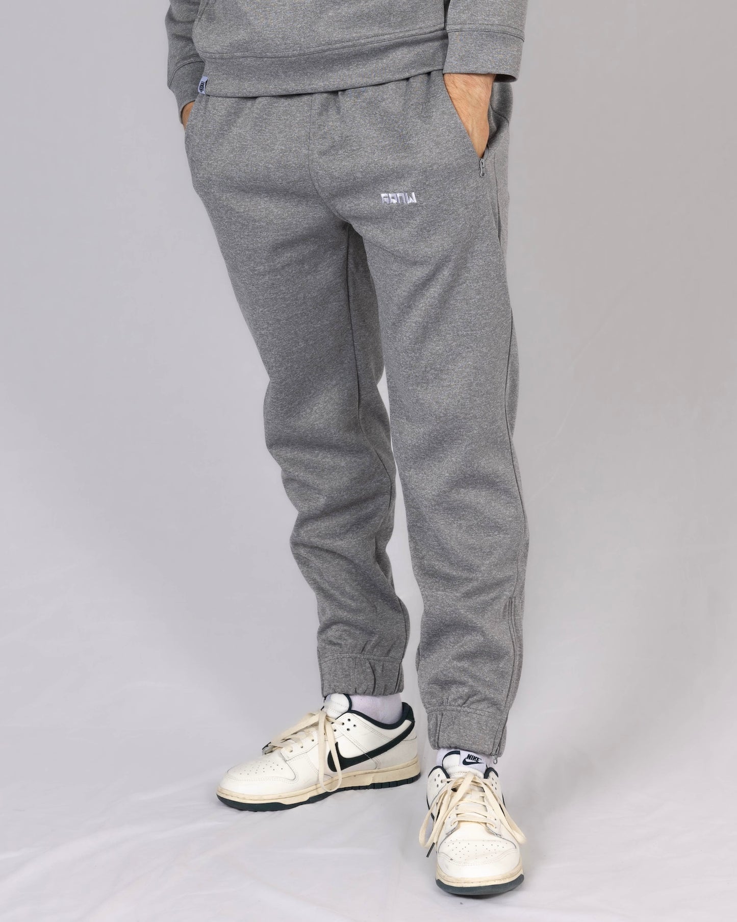 Bundle Hoodie & Joggers 'REST' - Grey - Men